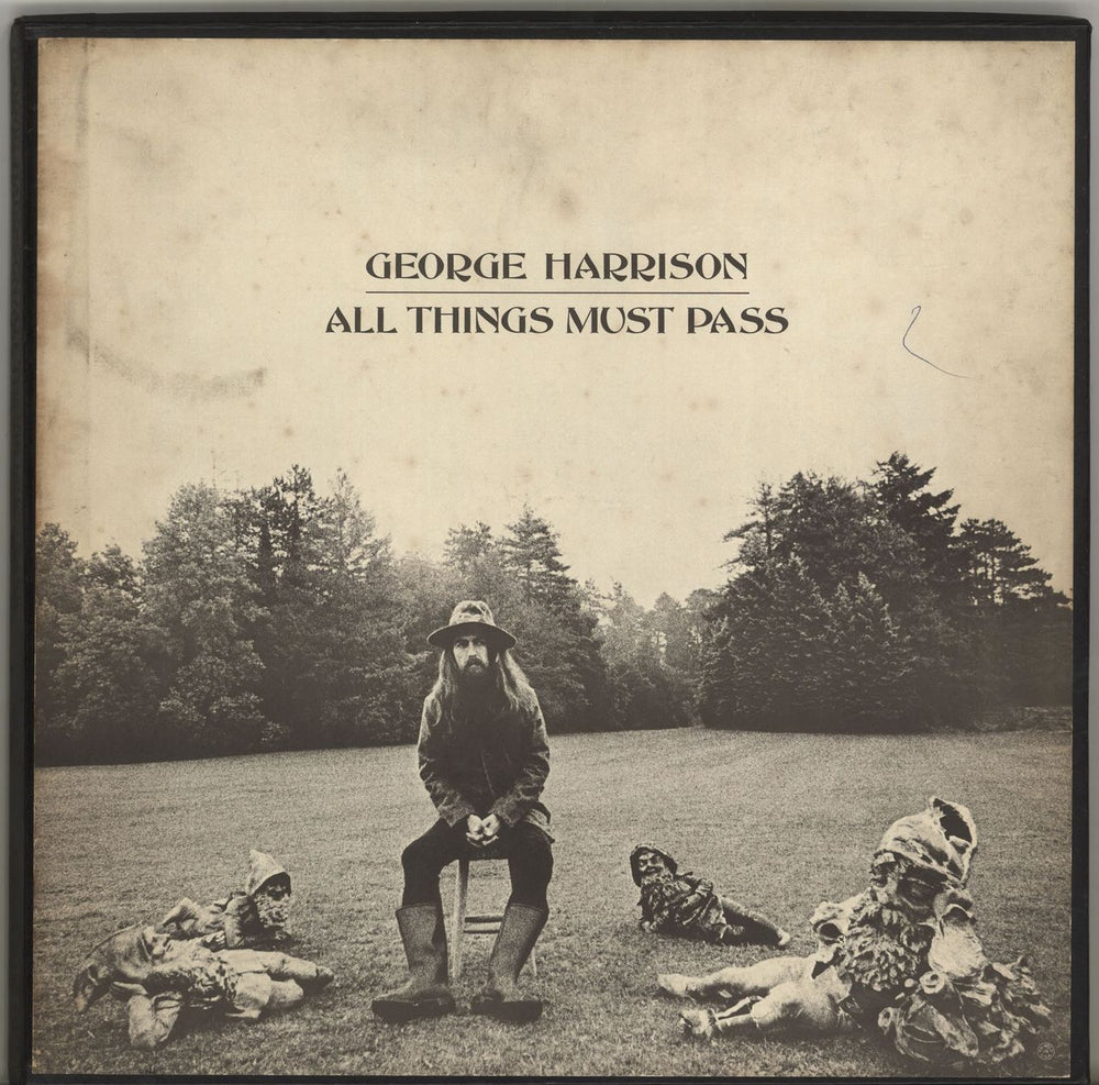 George Harrison All Things Must Pass - Complete - VG UK Vinyl Box Set STCH639