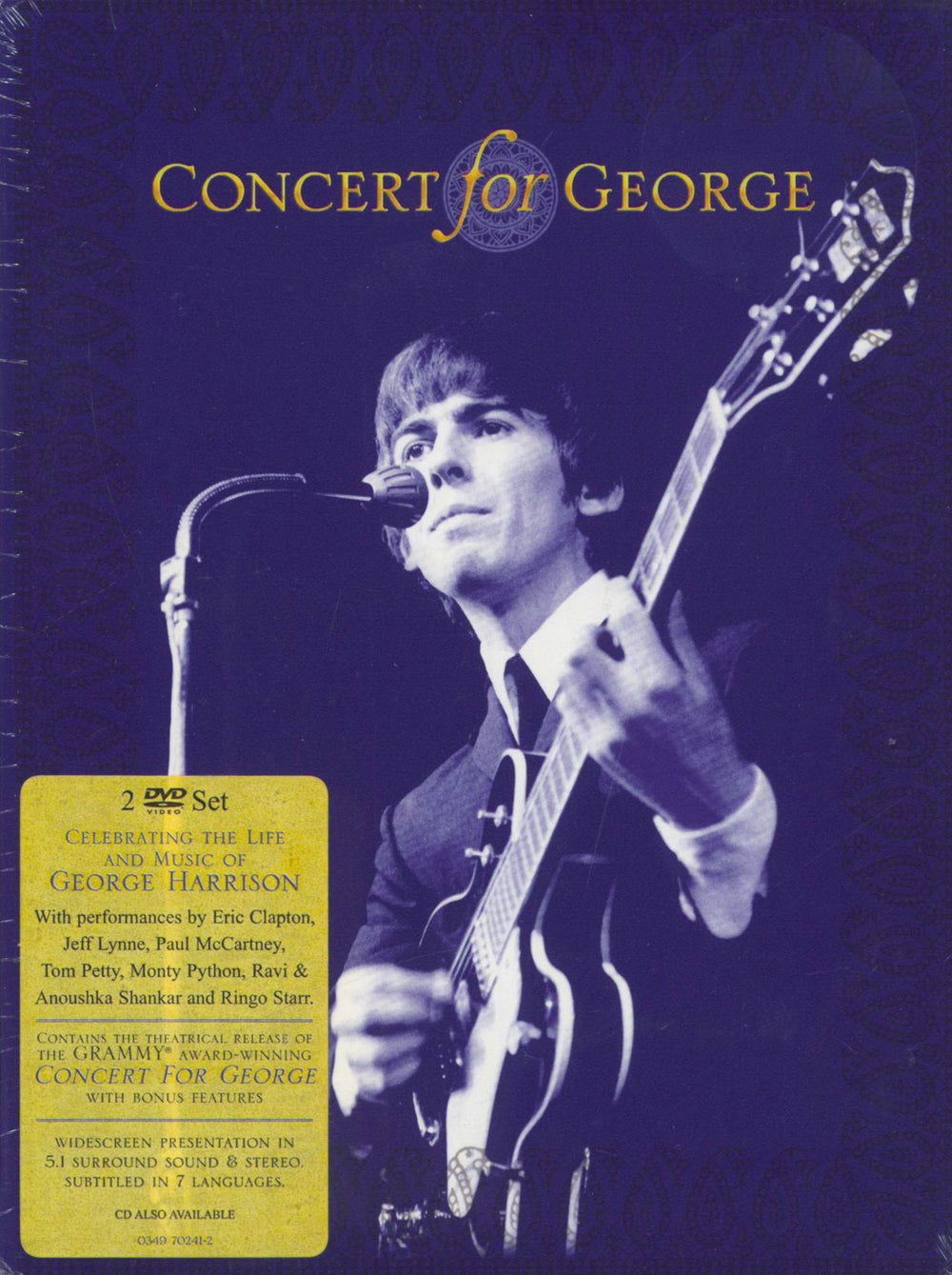 George Harrison Concert For George - Sealed UK DVD 034970241-2