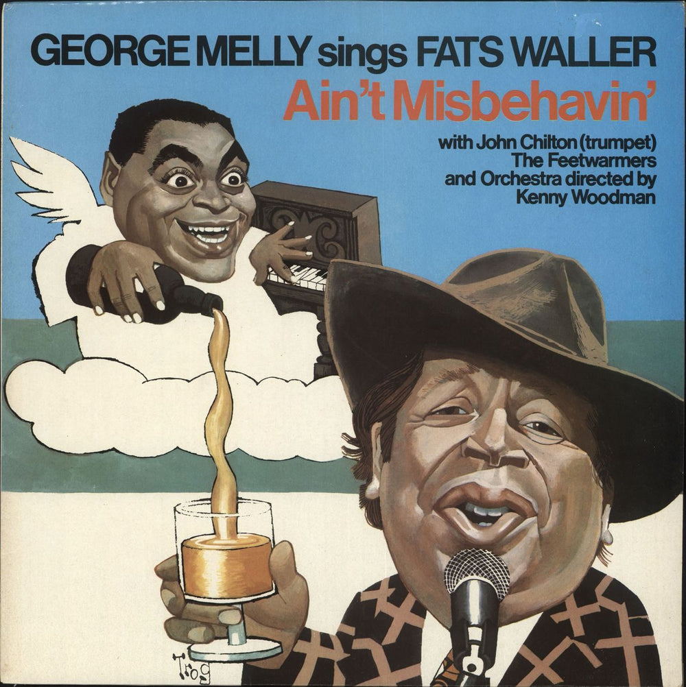 George Melly Ain't Misbehavin' UK vinyl LP album (LP record) NSPL18602