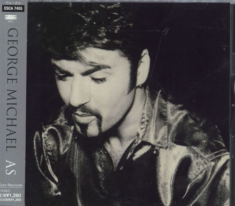 George Michael As Japanese CD single (CD5 / 5") ESCA-7455