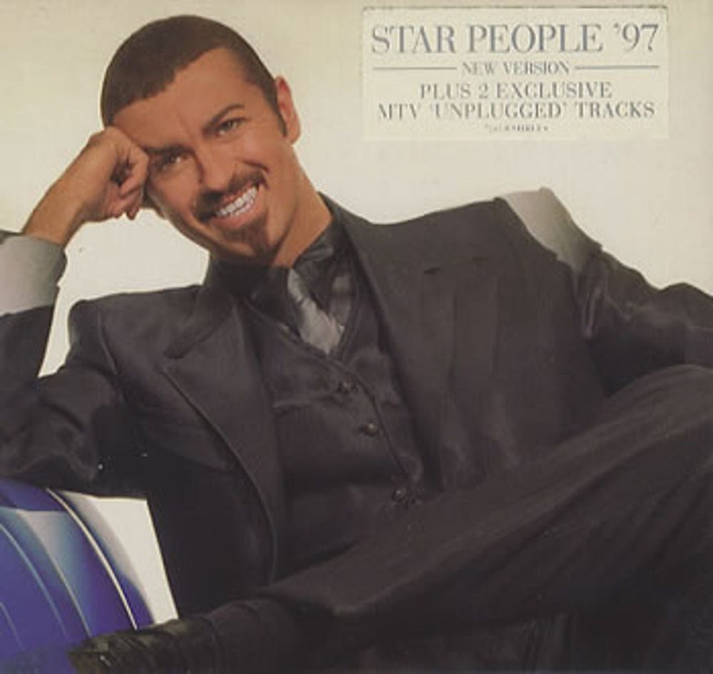 George Michael Star People UK CD single (CD5 / 5") VSCDG1641