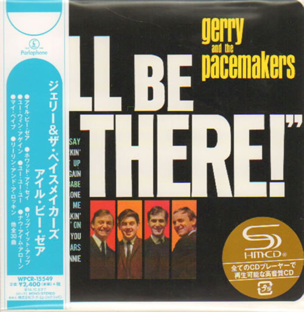 Gerry And The Pacemakers I'll Be There Japanese Promo SHM CD WPCR-15549