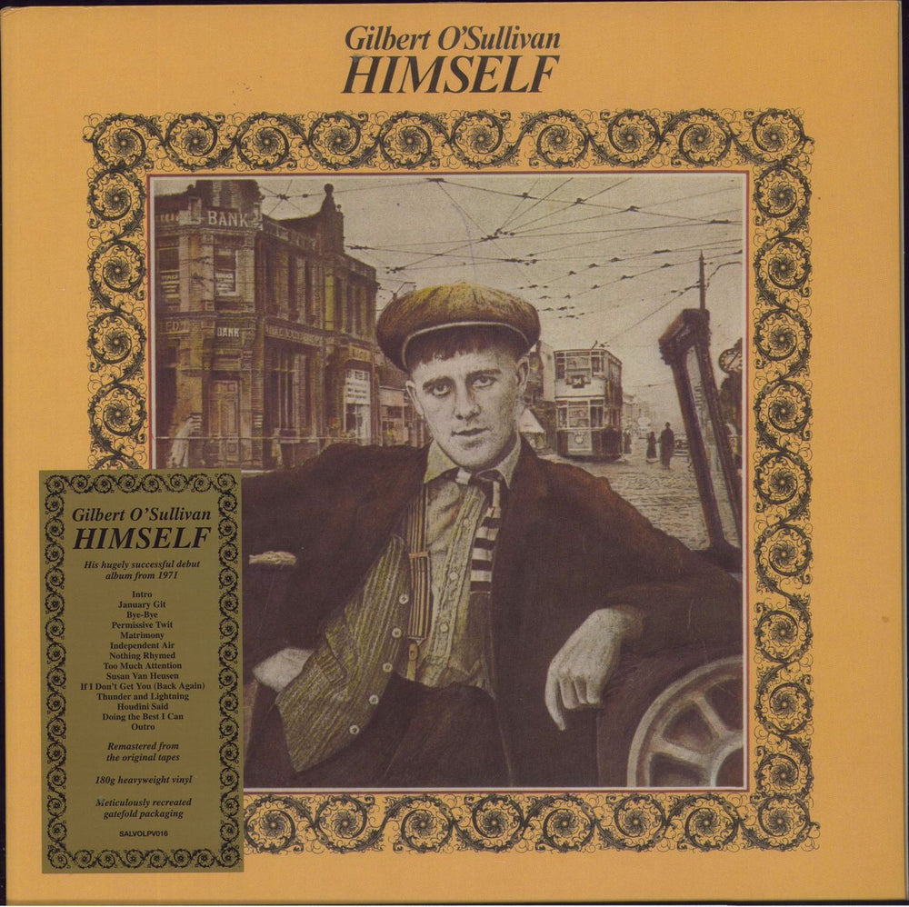 Gilbert O'Sullivan Himself - 180gm UK vinyl LP album (LP record) SALVOLPV016