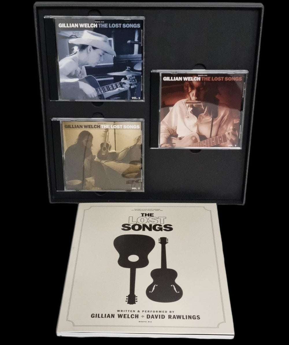 Gillian Welch Boots No. 2: The Lost Songs US CD Album Box Set 4OZDXBO787039