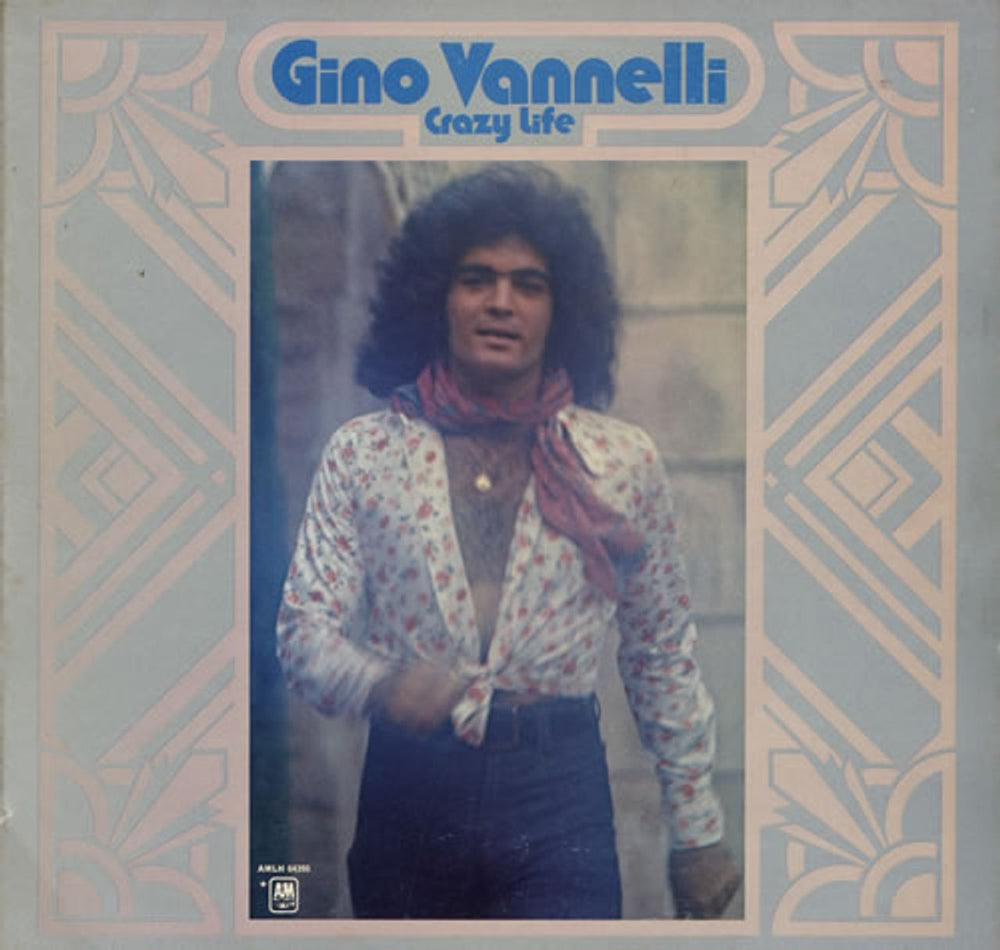 Gino Vannelli Crazy Life UK vinyl LP album (LP record) AMLH64395