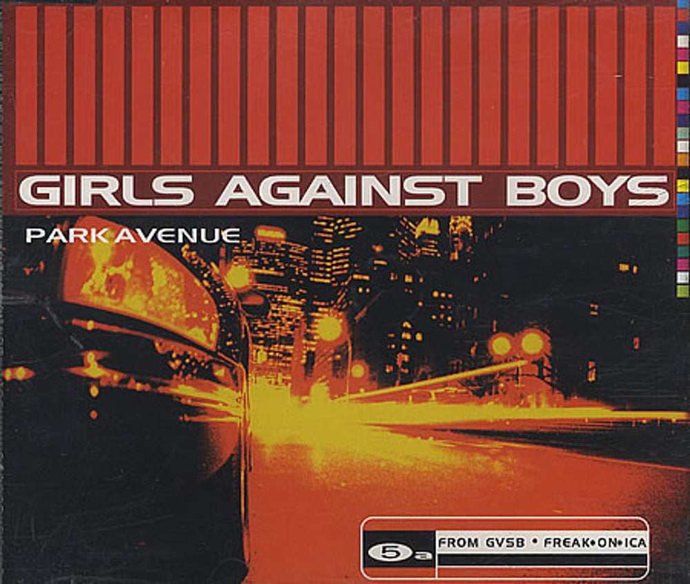 Girls Against Boys Park Avenue UK CD single (CD5 / 5") GFSTD22335