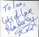 Girls Aloud Autograph UK memorabilia