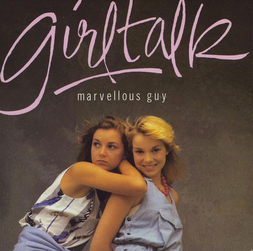 Girltalk Marvellous Guy UK 7" vinyl single (7 inch record / 45) IVS2