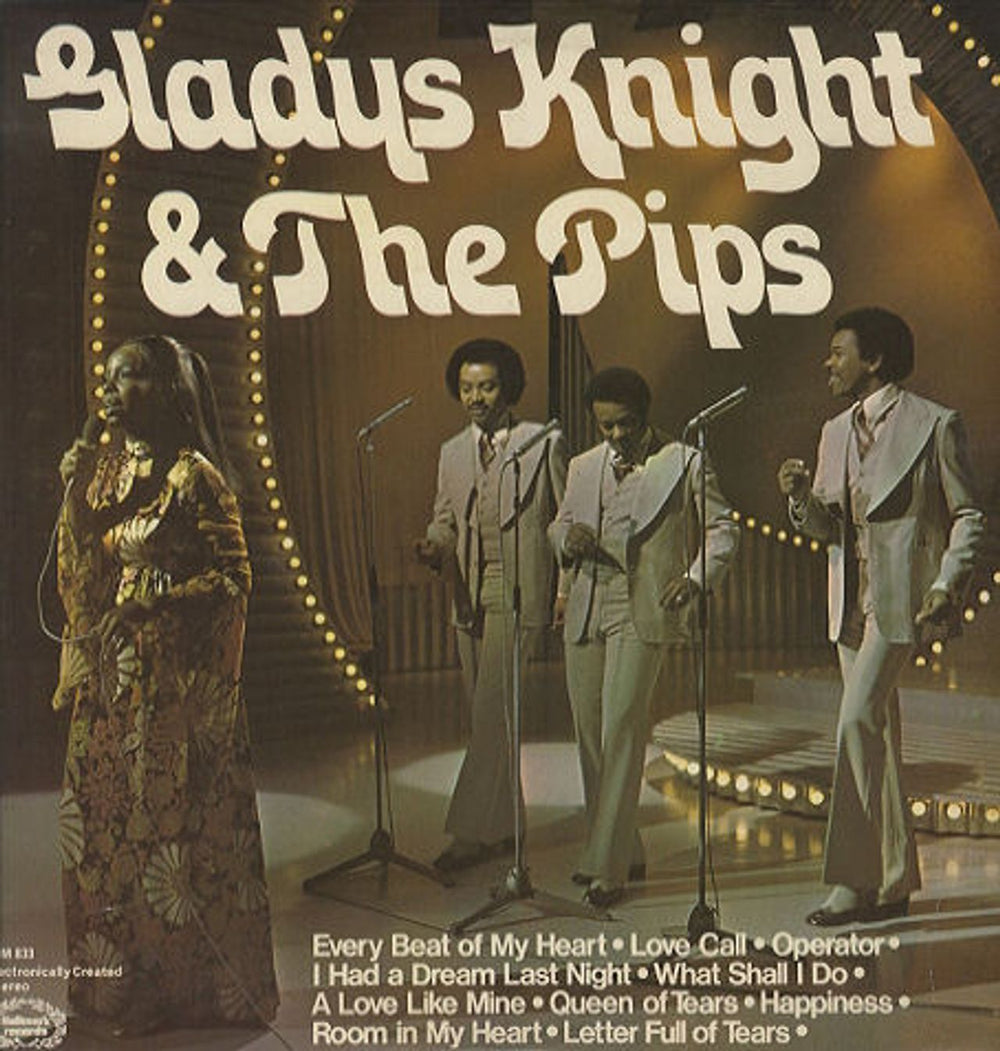 Gladys Knight & The Pips Gladys Knight & The Pips UK vinyl LP album (LP record) SHM833