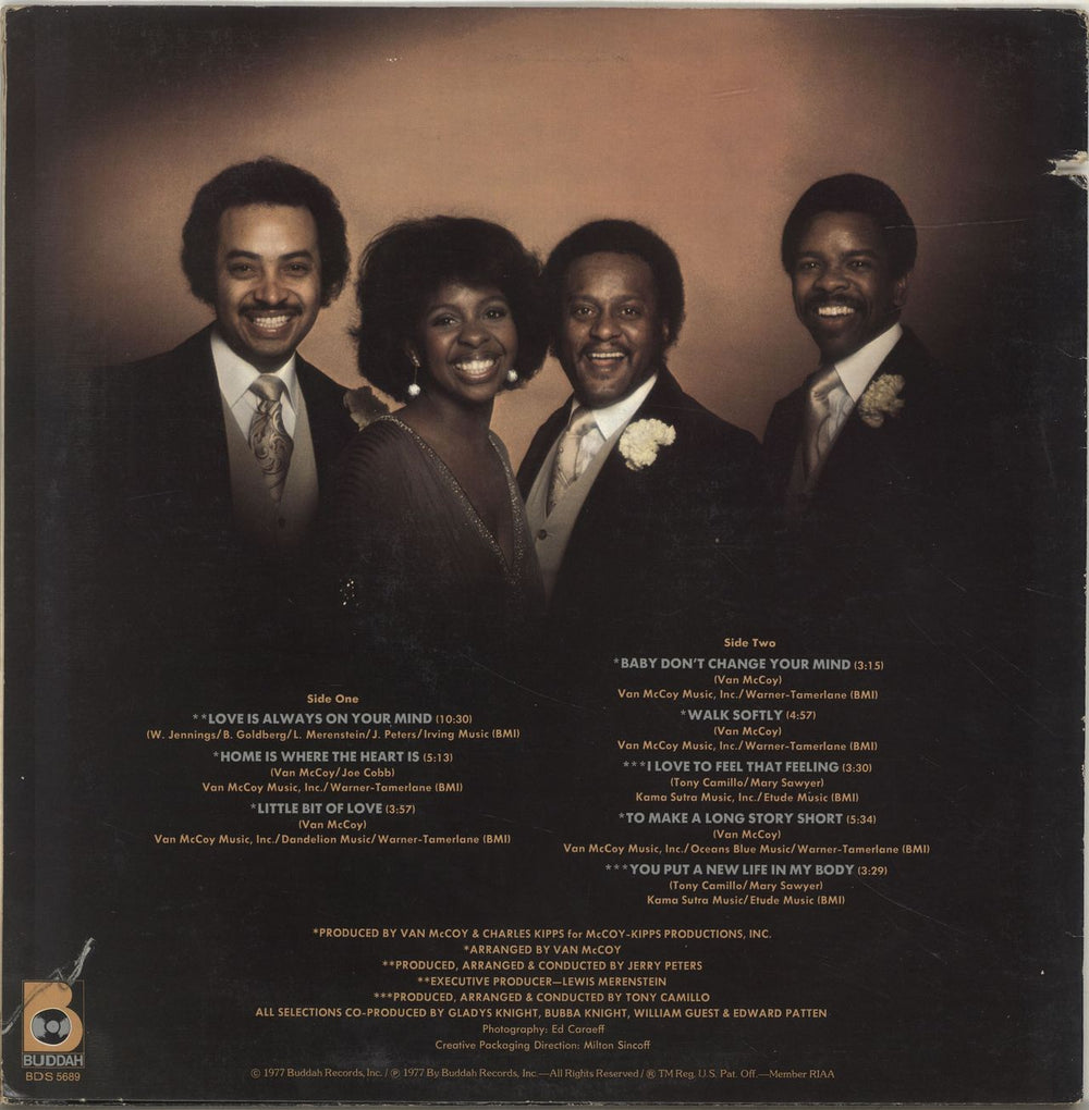 Gladys Knight & The Pips Still Together UK vinyl LP album (LP record)