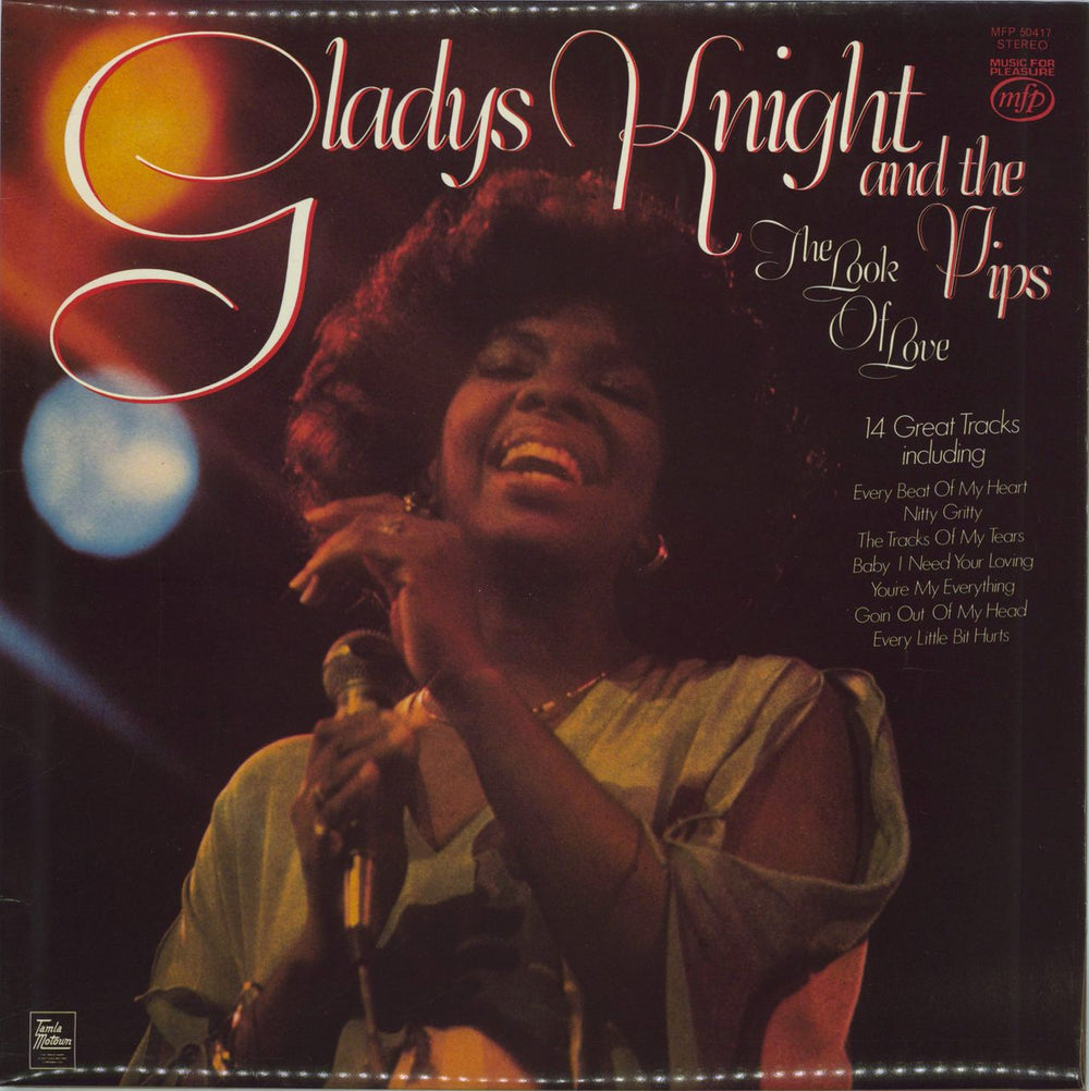 Gladys Knight & The Pips The Look Of Love UK vinyl LP album (LP record) MFP50417