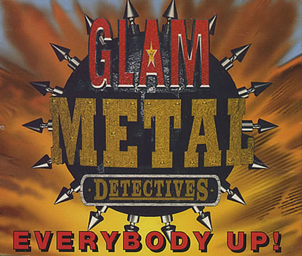 Glam Metal Detectives Everybody Up UK CD single (CD5 / 5") ZANG62CD