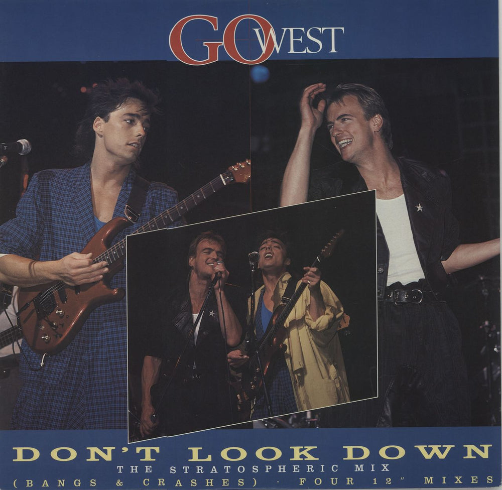 Go West Don't Look Down UK 12" vinyl single (12 inch record / Maxi-single) GOWX3