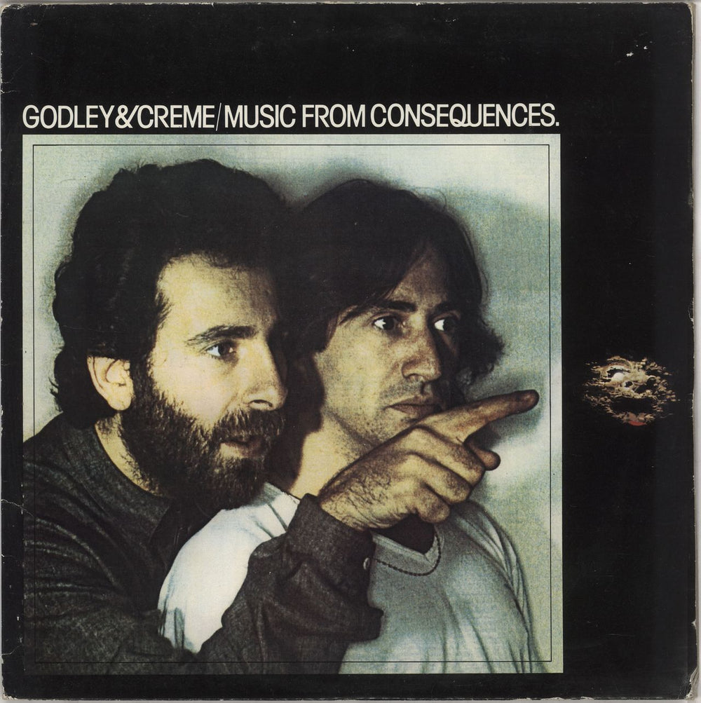 Godley & Creme Music From Consequences UK Promo vinyl LP album (LP record) 9109615