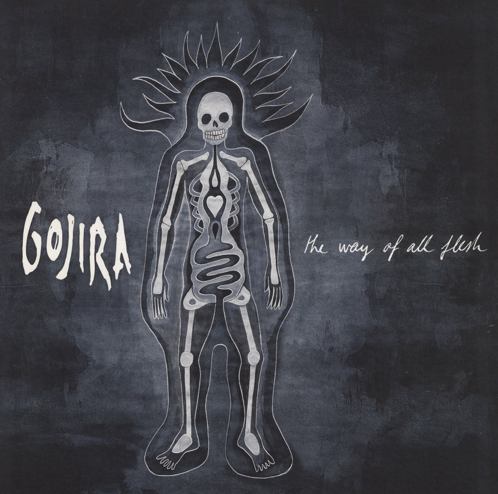 Gojira The Way of All Flesh - Clear with Splatter Vinyl French 2-LP vinyl record set (Double LP Album) POSH194