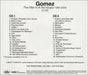 Gomez Five Men In A Hut [Singles 1998-2004] US Promo CD-R acetate CDR ACETATE