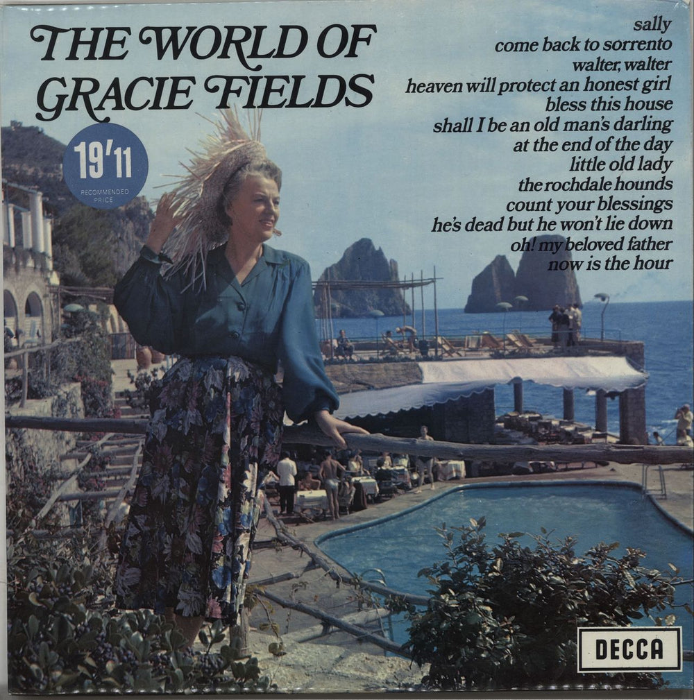 Gracie Fields The World Of Gracie Fields UK vinyl LP album (LP record) SPA82