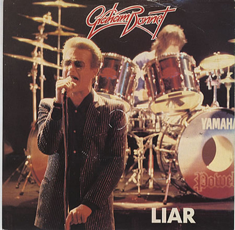 Graham Bonnet Liar UK 7" vinyl single (7 inch record / 45) VER2