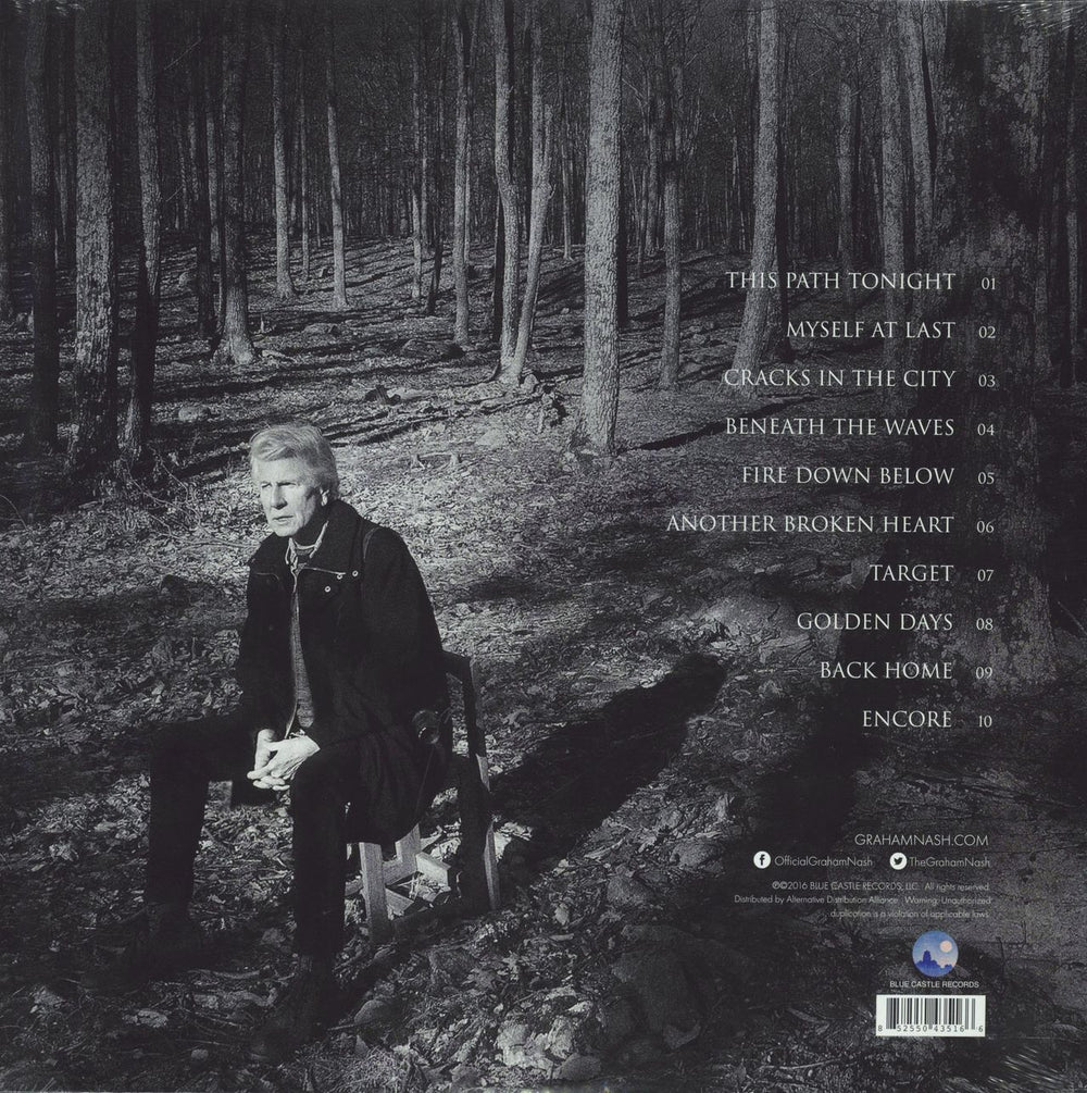 Graham Nash This Path Tonight - 180gm - Sealed UK vinyl LP album (LP record) 852550435166