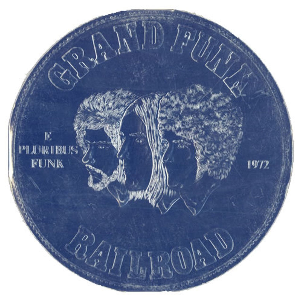 Grand Funk Railroad E Pluribus Funk - Silver Coin Sleeve UK vinyl LP album (LP record) EA-SW853