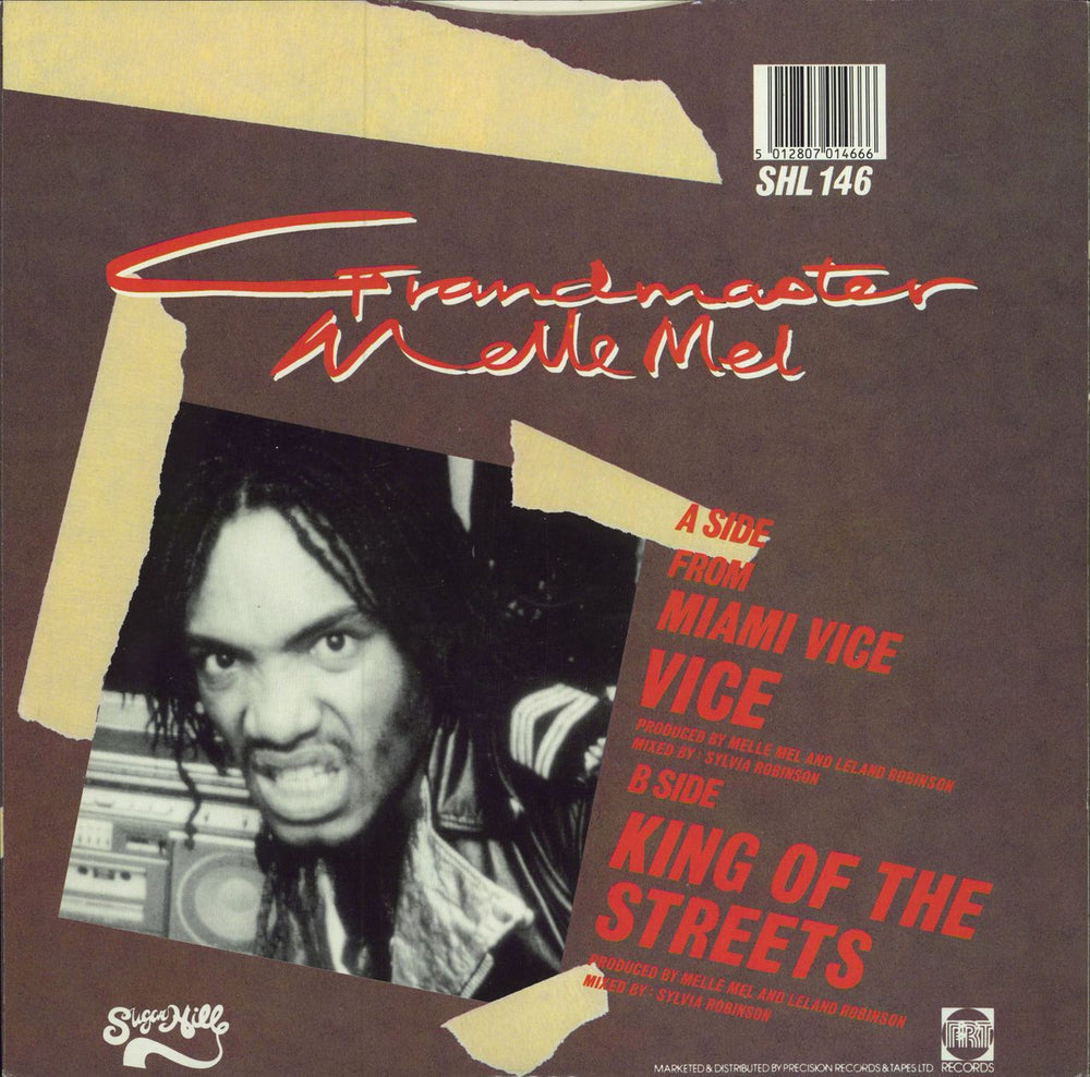 Grandmaster Flash Vice UK 12" vinyl single (12 inch record / Maxi-single) 5012807014666