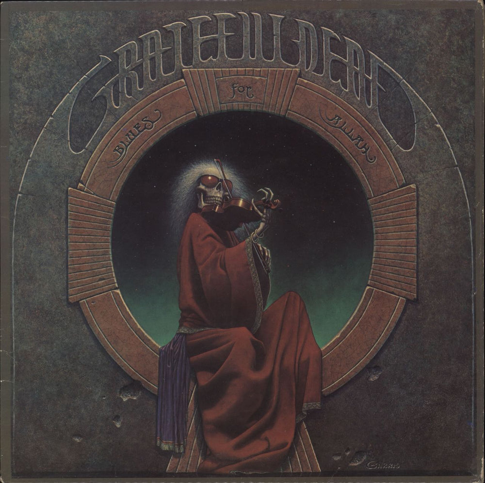 Grateful Dead Blues For Allah - 1st + insert - EX UK vinyl LP album (LP record) UAS29895