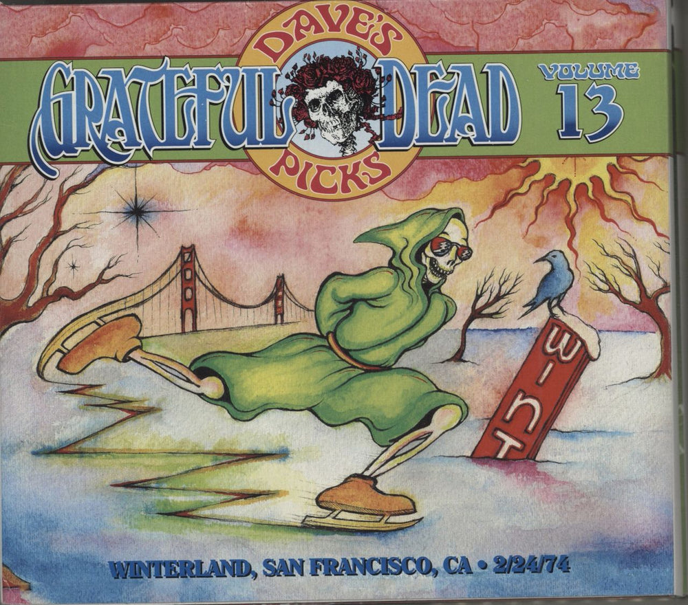 Grateful Dead Dave's Picks Volume 13: Winterland, San Francisco, CA 2/24/74 US 3-CD album set (Triple CD) R2547316