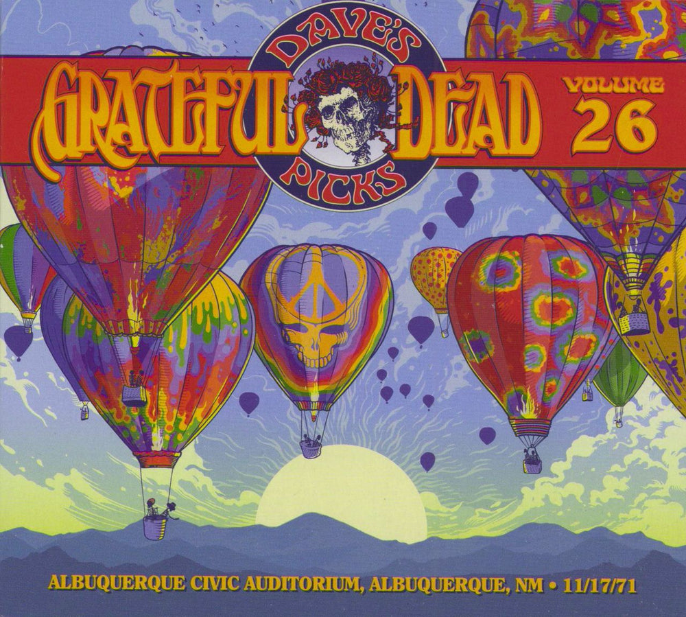 Grateful Dead Dave's Picks Volume 26: Albuquerque Civic Auditorium, Albuquerque, NM 11/17/71 + Dave's Picks 201 US 3-CD album set (Triple CD) R2565019