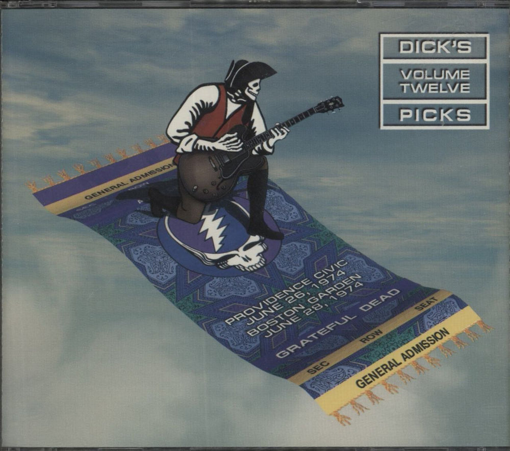 Grateful Dead Dick's Picks Volume Twelve US 3-CD album set (Triple CD) GDCD4032