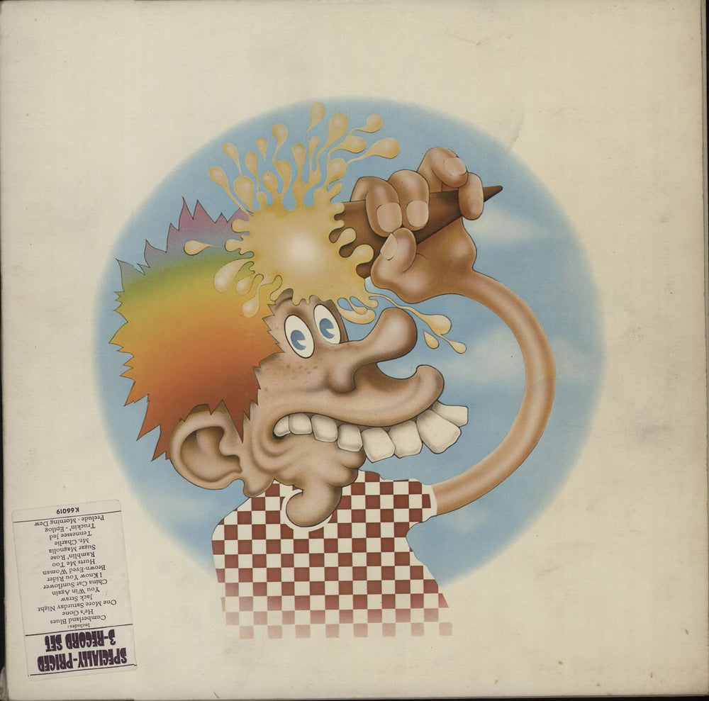 Grateful Dead Europe '72 - 1st - EX UK 3-LP vinyl record set (Triple LP Album)