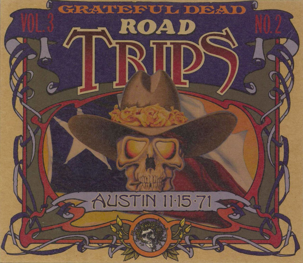 Grateful Dead Road Trips Vol. 3 No. 2: Austin 11-15-71 US 2 CD album set (Double CD) GRA2-6014