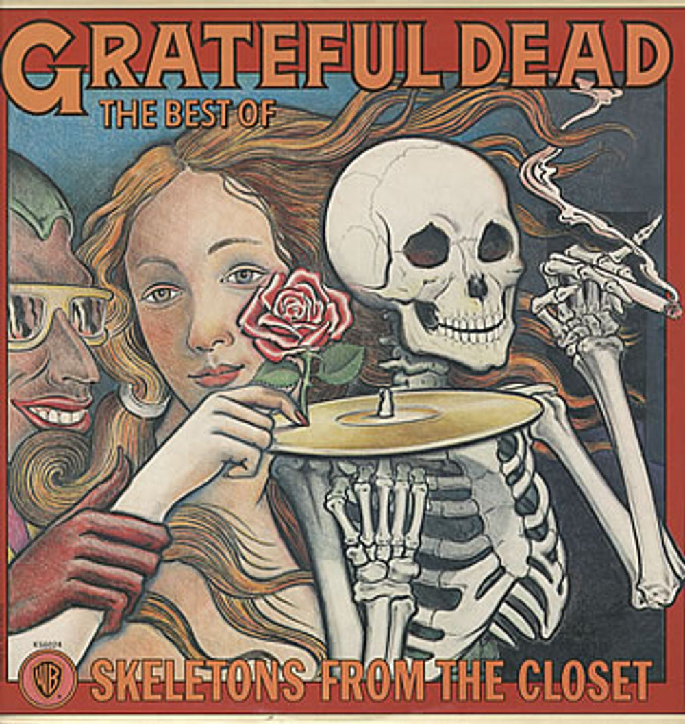 Grateful Dead Skeletons From The Closet UK vinyl LP album (LP record) K56024