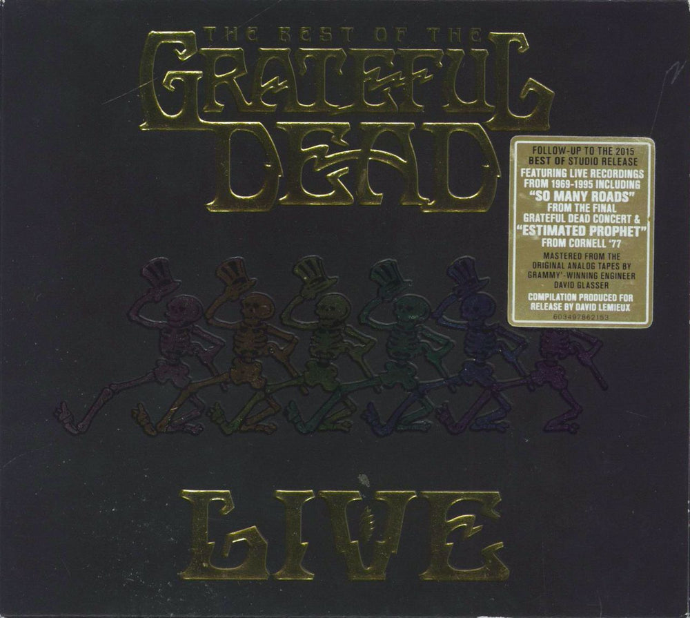 Grateful Dead The Best Of The Grateful Dead Live US 2 CD album set (Double CD) R2565969