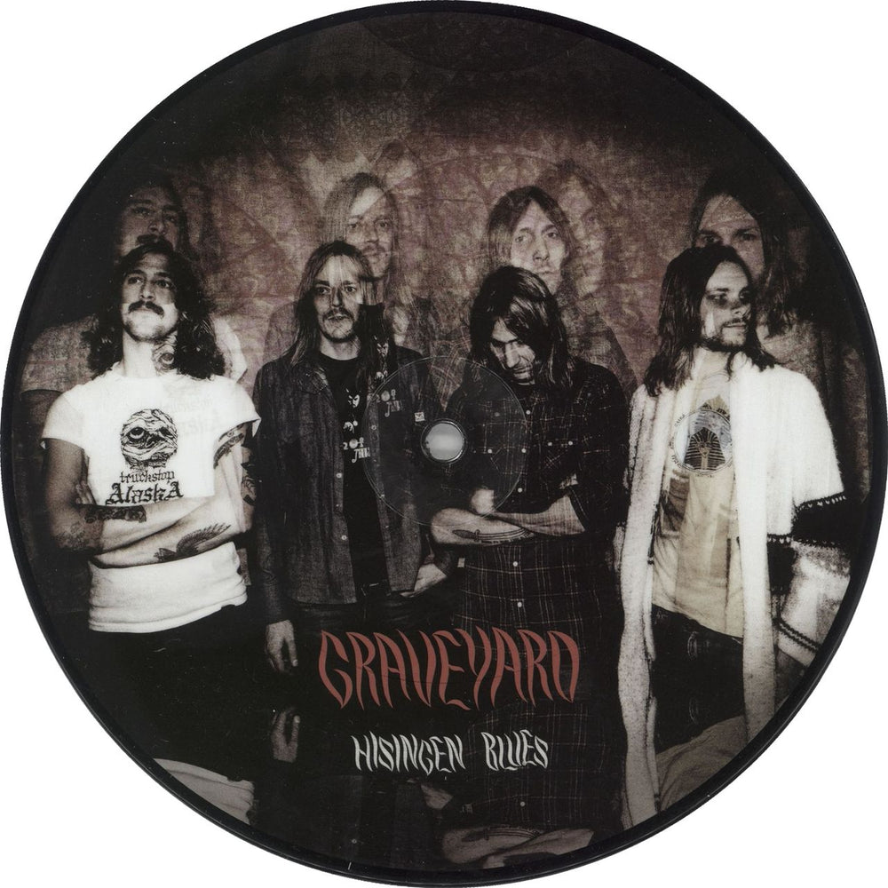 Graveyard Hisingen Blues German 7" vinyl picture disc (7 inch picture disc single) NB2717-7