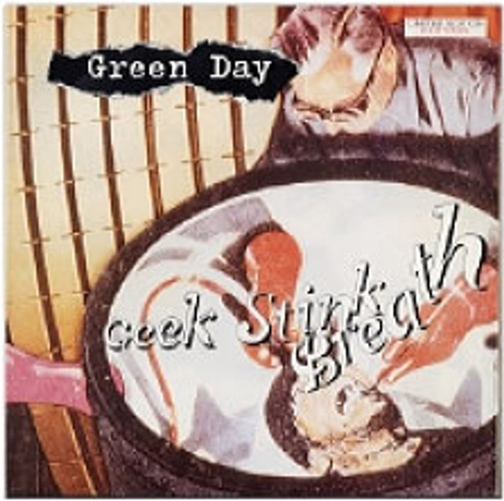 Green Day Geek Stink Breath - Red Vinyl UK 7" vinyl single (7 inch record / 45) W0320X