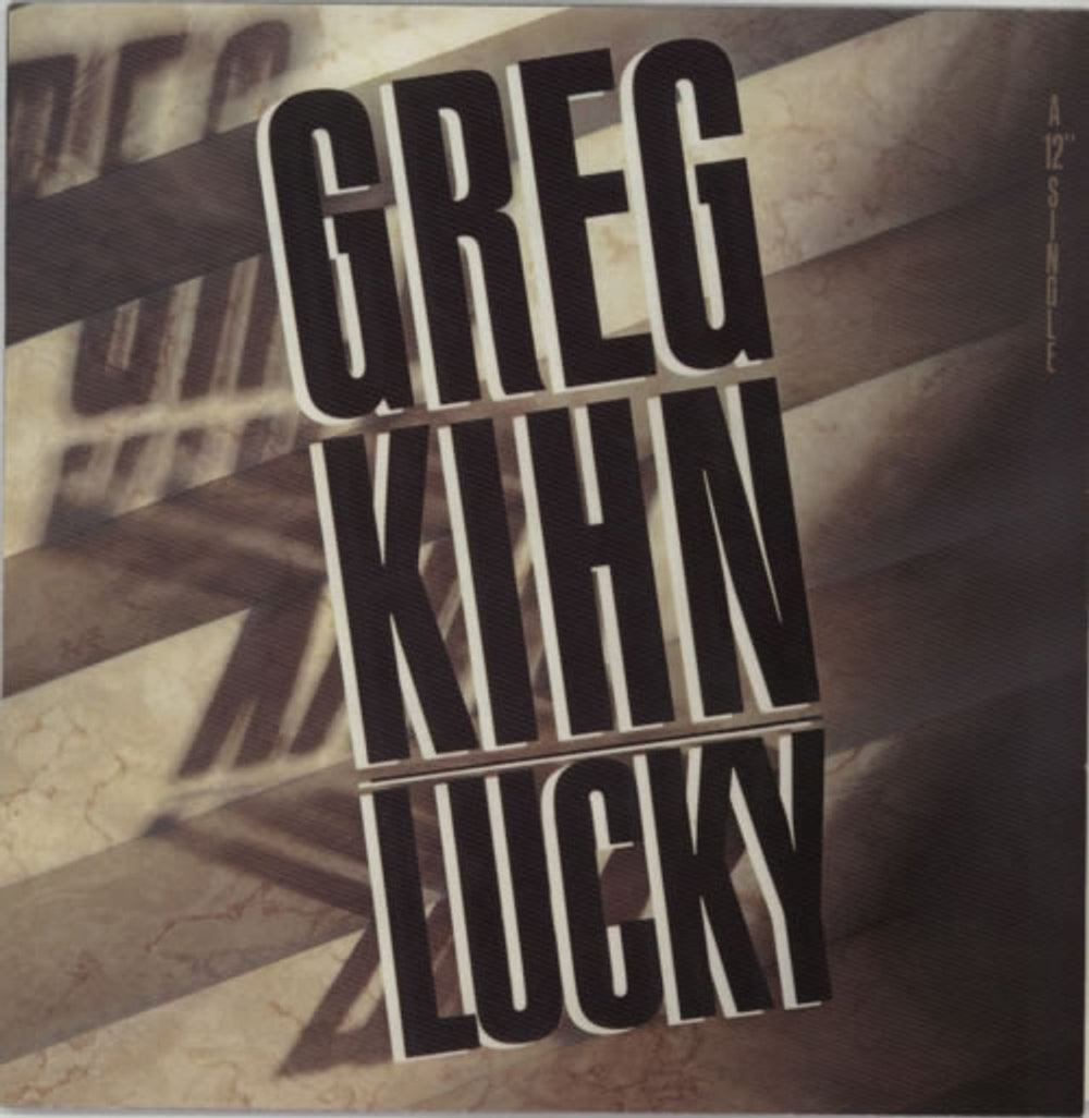 Greg Kihn Lucky UK 12" vinyl single (12 inch record / Maxi-single) 12EA194