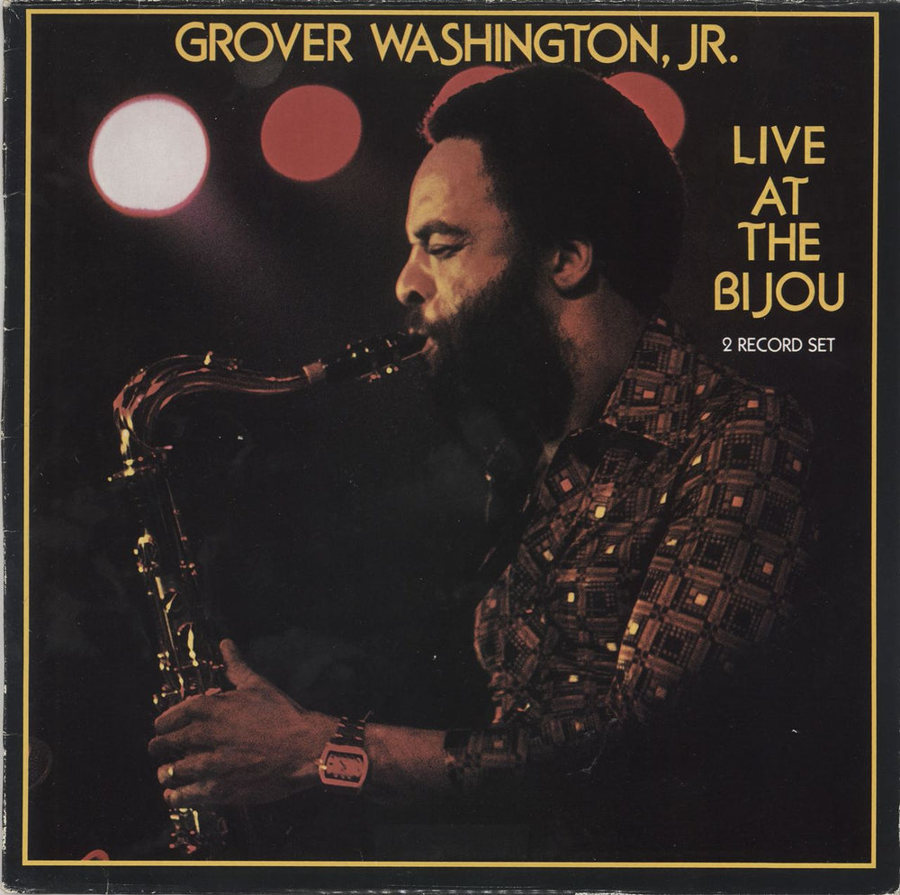 Grover Washington Live At The Bijou German 2-LP vinyl record set (Double LP Album) WL72267(2)