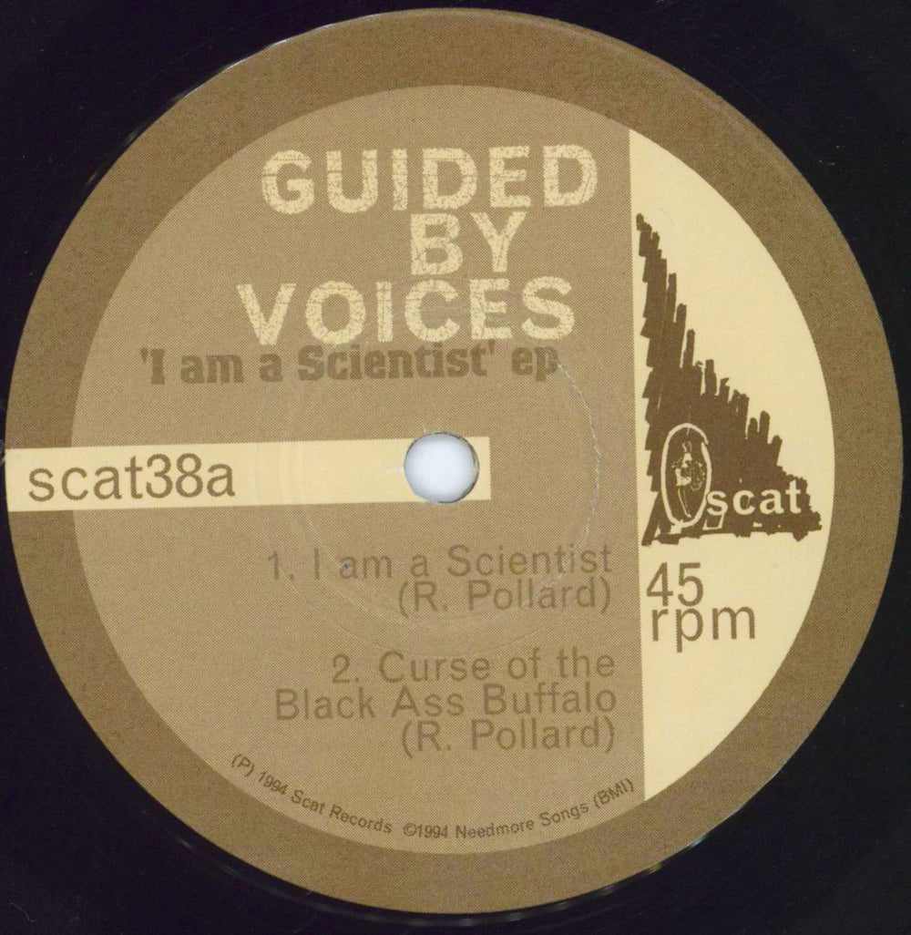 Guided By Voices I Am A Scientist EP US 7" vinyl single (7 inch record / 45) GBV07IA808273