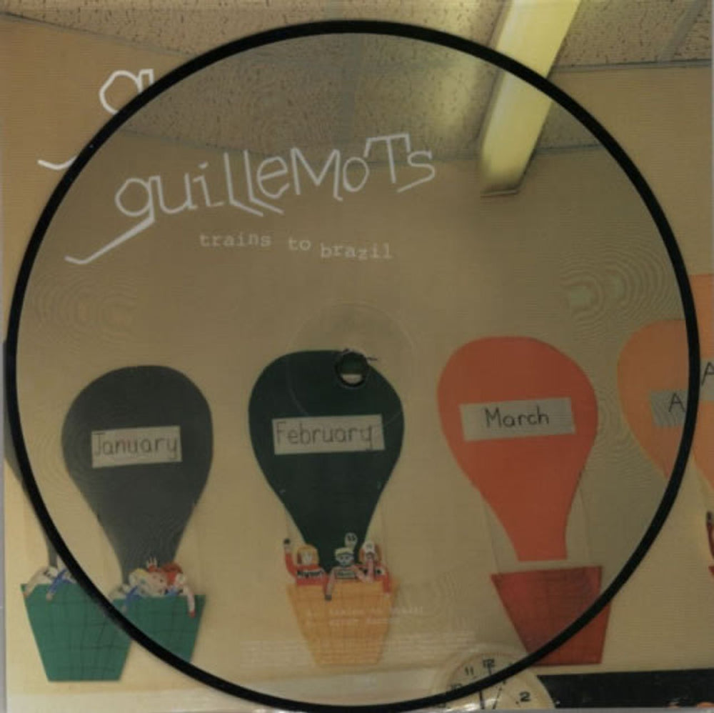 Guillemots Trains To Brazil - Double Pack UK 7" vinyl picture disc (7 inch picture disc single) GBQ7PTR590533