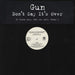 Gun (80s) Don't Say It's Over UK Promo 12" vinyl single (12 inch record / Maxi-single) GUNDJ1