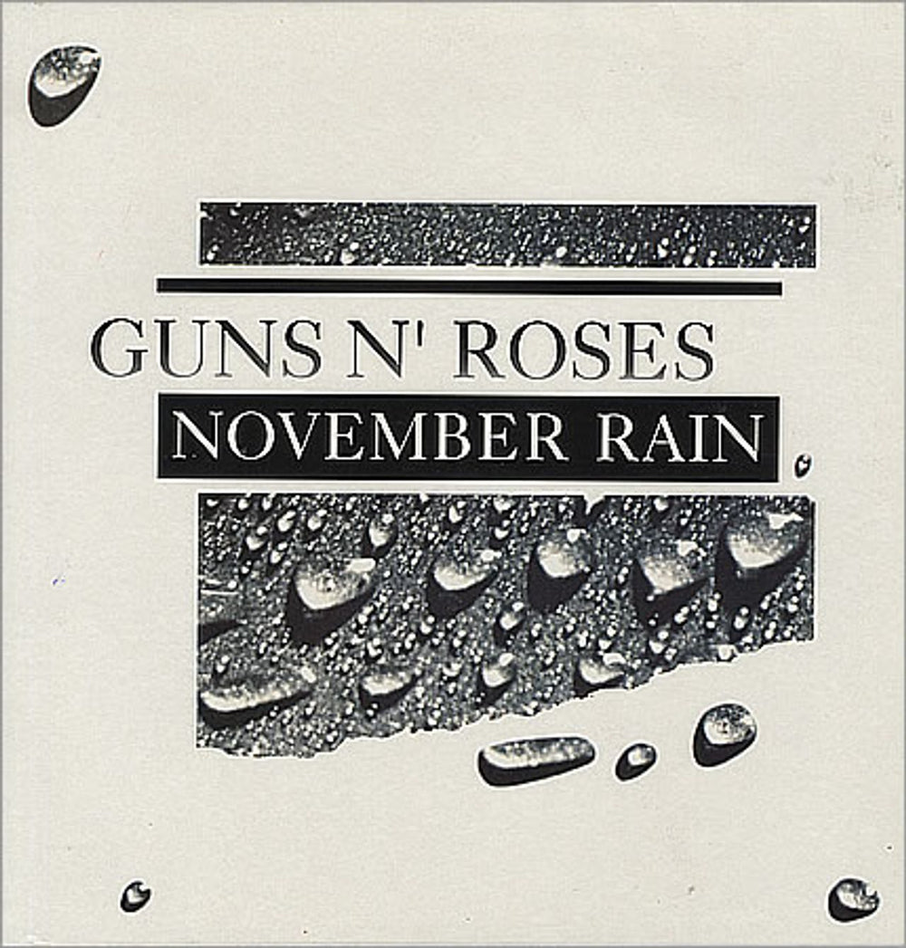 Guns N Roses November Rain German 12" vinyl single (12 inch record / Maxi-single) GET21710