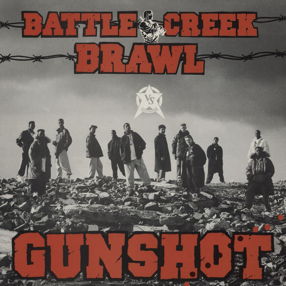 Gunshot Battle Creek Brawl UK 12" vinyl single (12 inch record / Maxi-single) STORM16