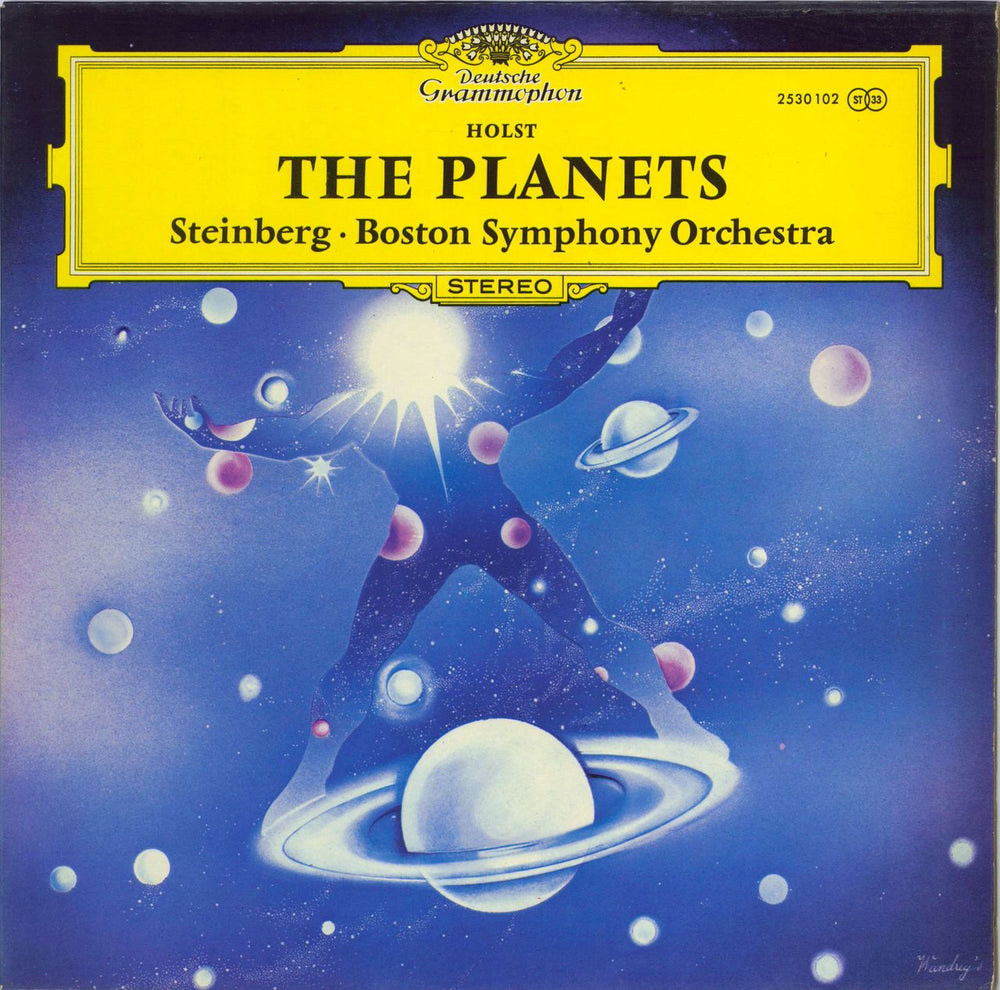 Gustav Holst The Planets Italian vinyl LP album (LP record) 2530102