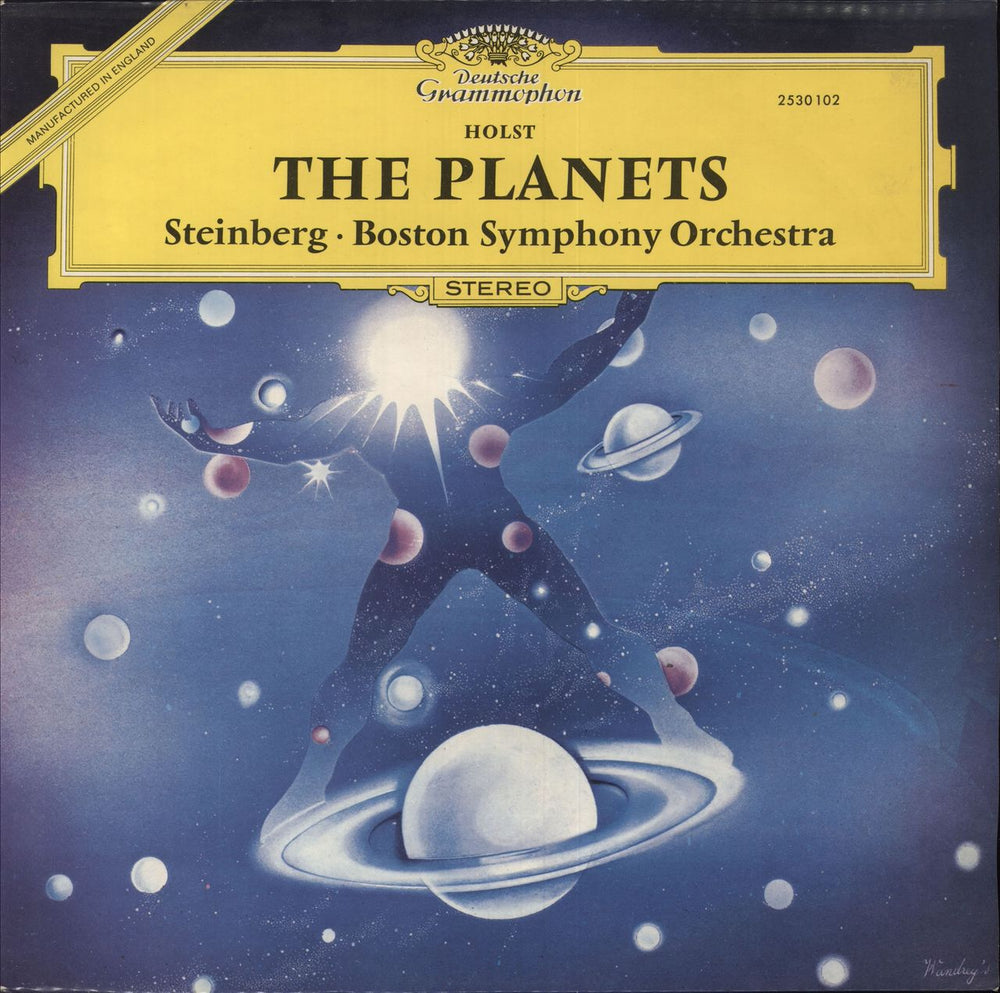 Gustav Holst The Planets UK vinyl LP album (LP record) 2530102