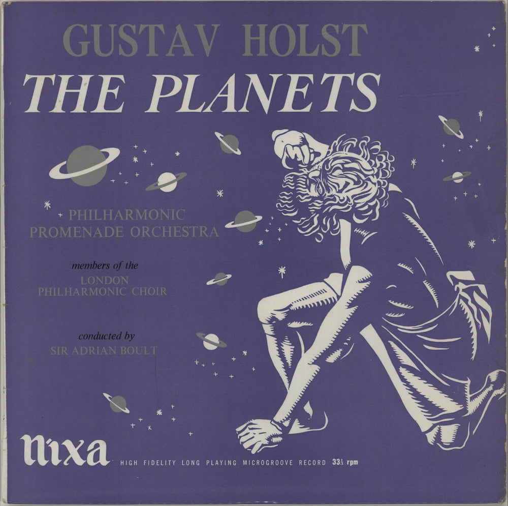 Gustav Holst The Planets UK vinyl LP album (LP record) NLP903