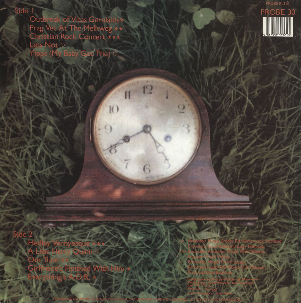 Half Man Half Biscuit McIntyre, Treadmore And Davitt - EX UK vinyl LP album (LP record) 5016559003015