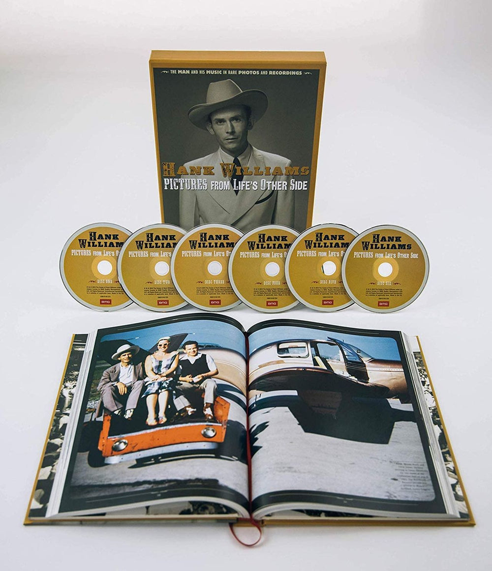 Hank Williams Pictures From Life's Other Side + Book - Sealed Box US CD Album Box Set HNKDXPI797138