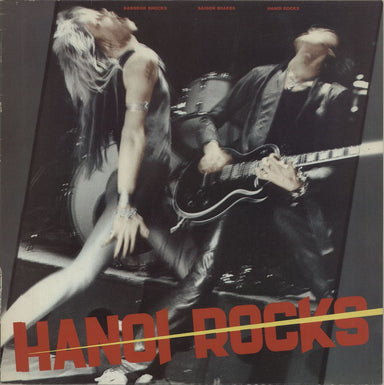 Hanoi Rocks Bangkok Shocks, Saigon Shakes UK vinyl LP album (LP record) LICLP2