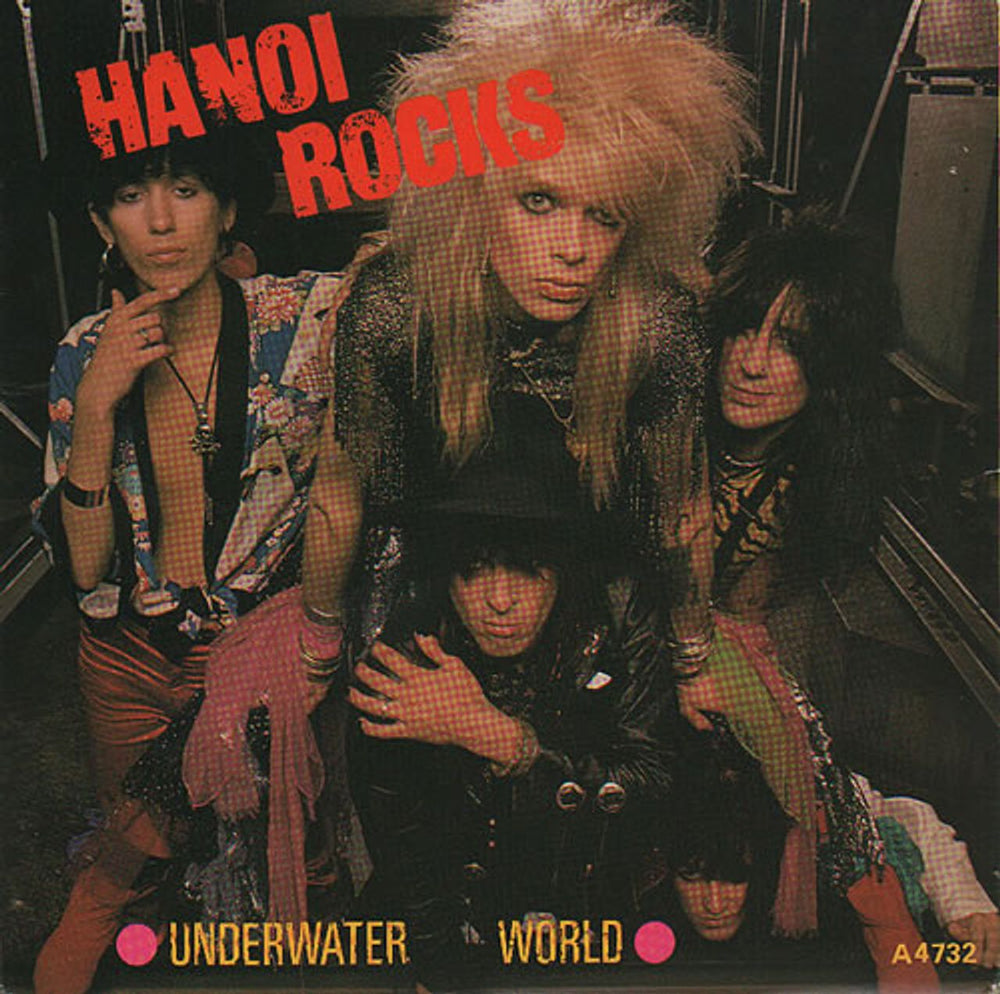 Hanoi Rocks Underwater World UK 7" vinyl single (7 inch record / 45) A4732