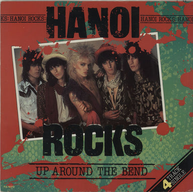 Hanoi Rocks Up Around The Bend UK 12" vinyl single (12 inch record / Maxi-single) TA4513